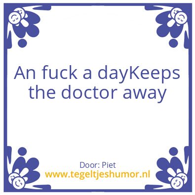 Tegeltje: Doctor