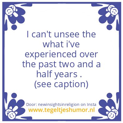 Tegeltje: I Can’t