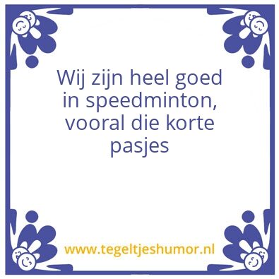 Tegeltje: Boeie