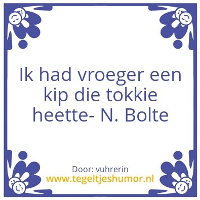 Tegeltje: Phoem tegel 1