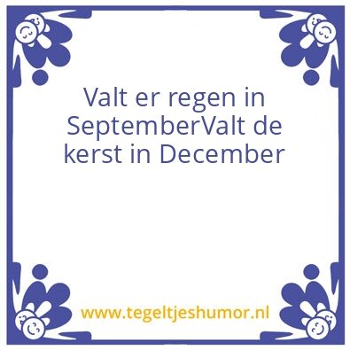 Tegeltje: kerst