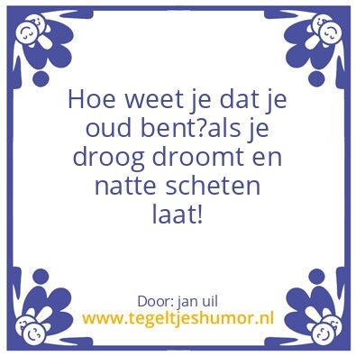 Tegeltje: Stof tot nadenken