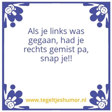 Tegeltje: Fabrizioâ€™s quote of the week