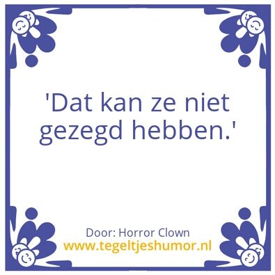 Tegeltje: clown-pilled