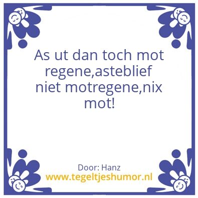 Tegeltje: Mot