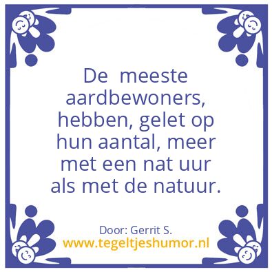 Tegeltje: Ik ben Gerrit.