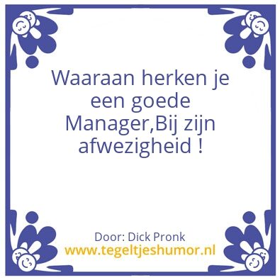 Tegeltje: Waarheid als een koe