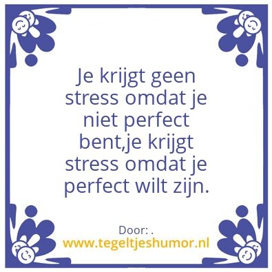 Tegeltje: .