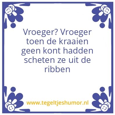 Tegeltje: kraai