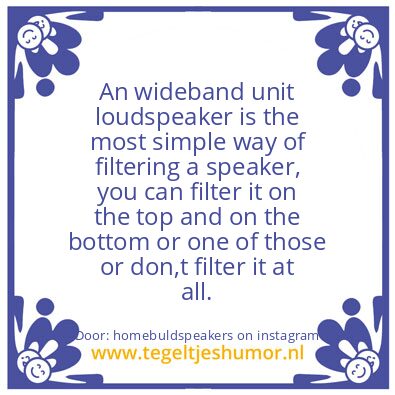 Tegeltje: Simpel Filtering