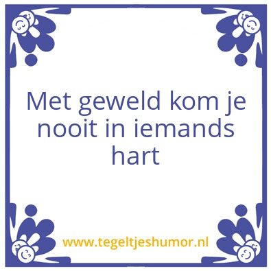 Tegeltje: Hans
