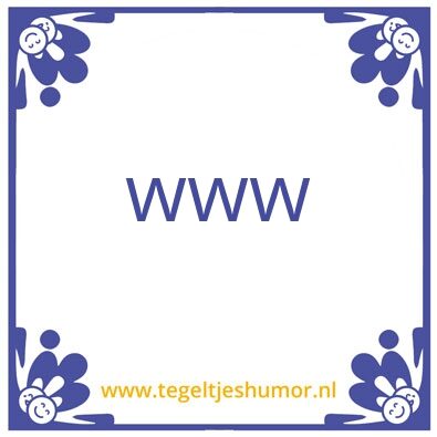Tegeltje: www