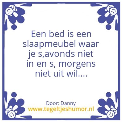 Tegeltje: Tegel