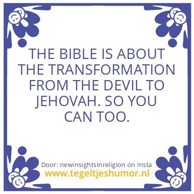 Tegeltje: TRANSFORMATION