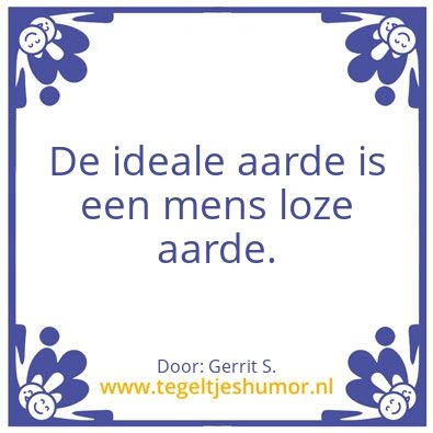 Tegeltje: Ik ben Gerrit.