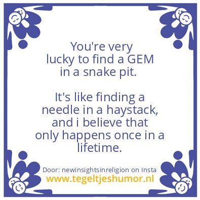 Tegeltje: to find a GEM ​​in a snake pit