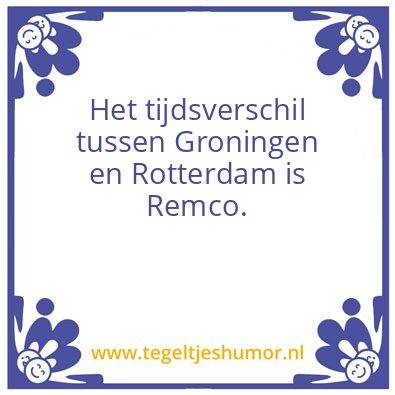 Tegeltje: .