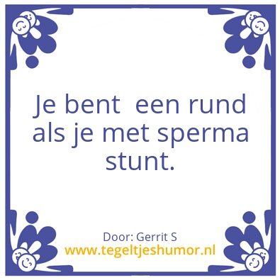 Tegeltje: Ik ben Gerrit