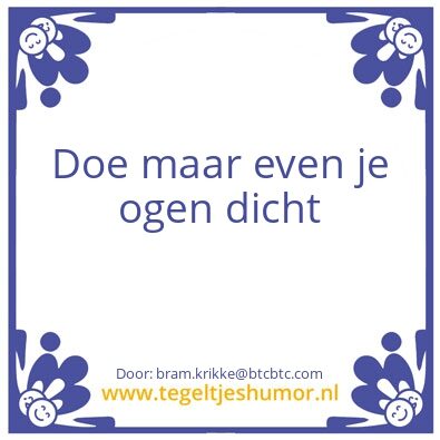 Tegeltje: 22