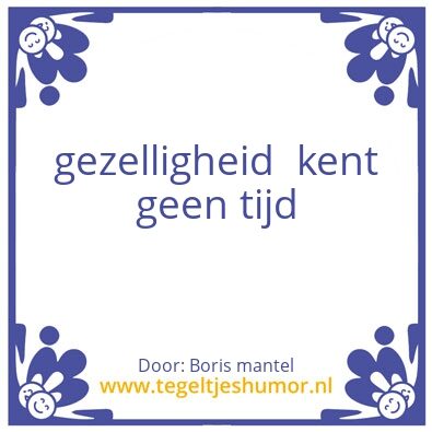 Tegeltje: gast vrijheid