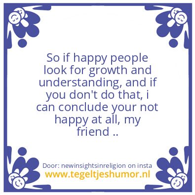 Tegeltje: Happy People !