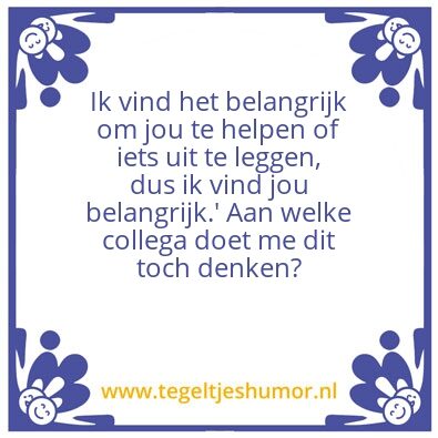 Tegeltje: Reina