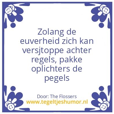 Tegeltje: spreuken