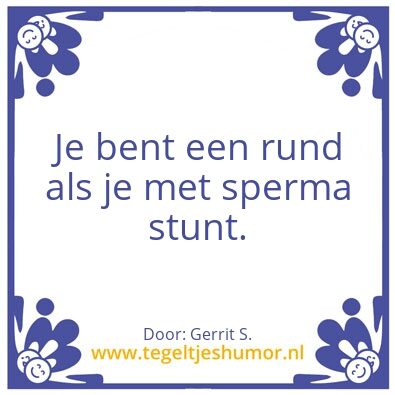 Tegeltje: Ik ben Gerrit.