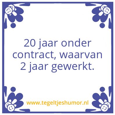Tegeltje: Maarten 20 jaar