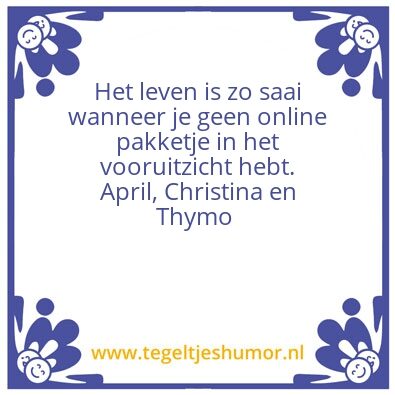 Tegeltje: Christina