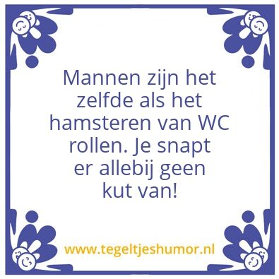 Tegeltje: Ambers wijsheid