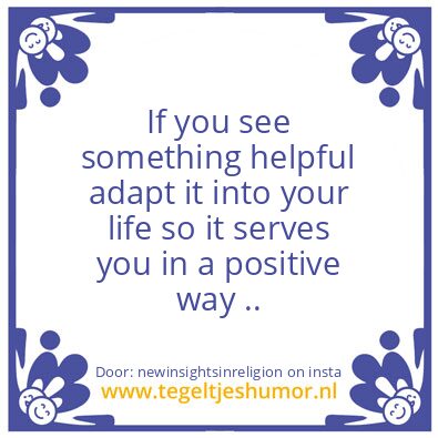 Tegeltje: Now You Know
