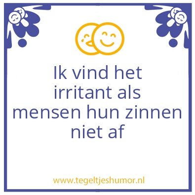 Tegeltje: Mensen