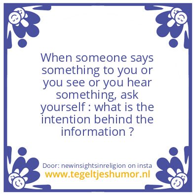 Tegeltje: Being Real.