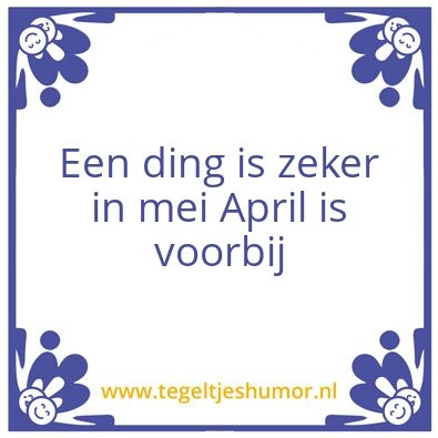 Tegeltje: l