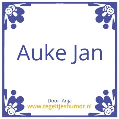 Tegeltje: Hoi