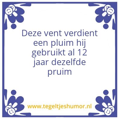 Tegeltje: 12 jaar