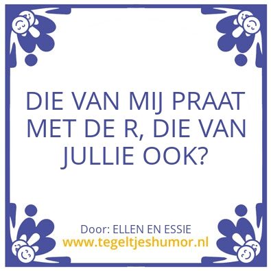 Tegeltje: r