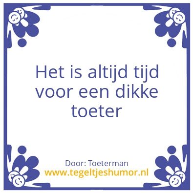 Tegeltje: Wiet
