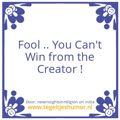 Tegeltje: Hey, is there is a, witch ..
