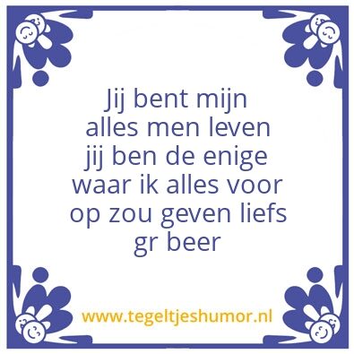 Tegeltje: Grump