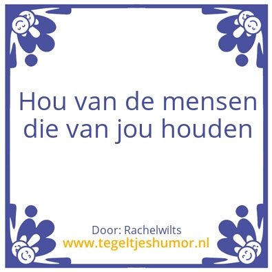 Tegeltje: Tegeltje