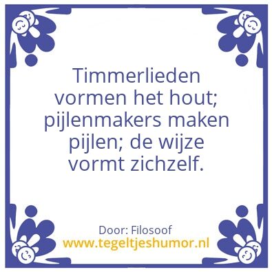Tegeltje: Vorming