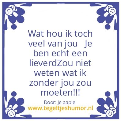 Tegeltje: Liefde