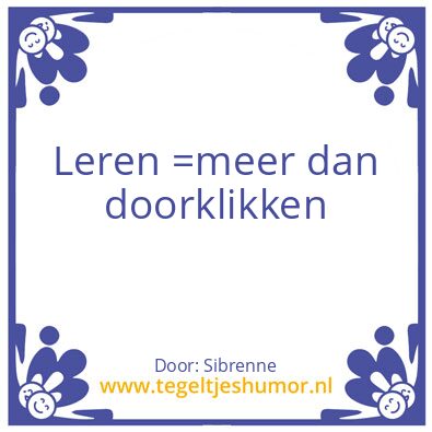 Tegeltje: Sibrenne