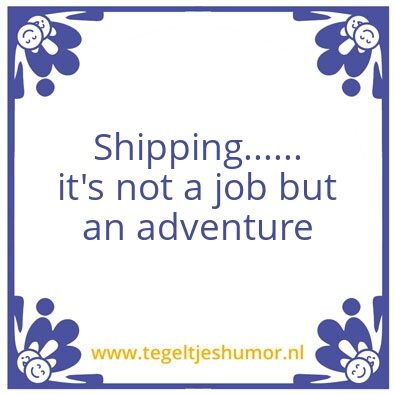 Tegeltje: Hapag-Lloyd