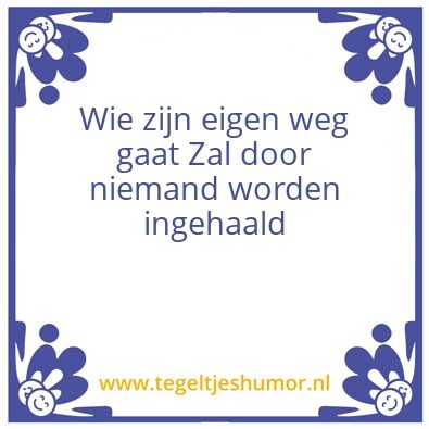 Tegeltje: Wijsheid