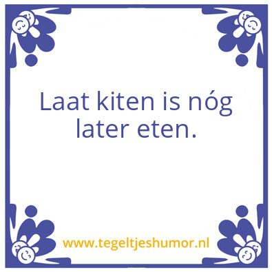 Tegeltje: Kitr