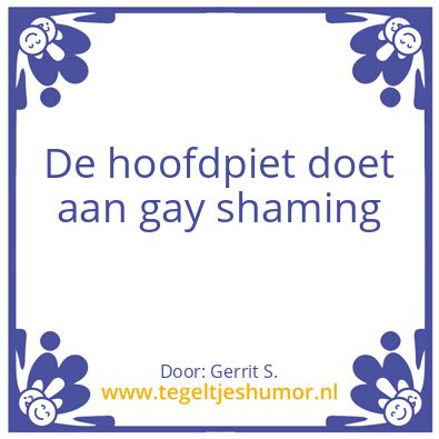 Tegeltje: Ik ben Gerrit.