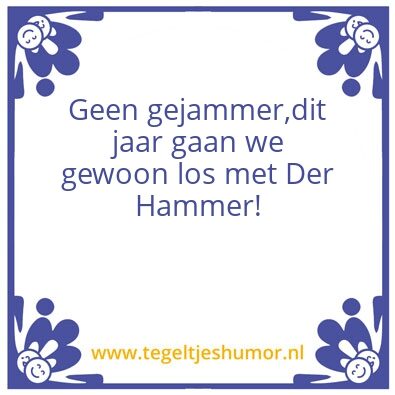 Tegeltje: VWT